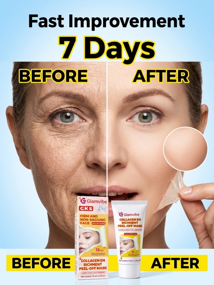Home Improvement Visualizer - Moisturizing Collagen Peel‑Off Face Mask, Purify
