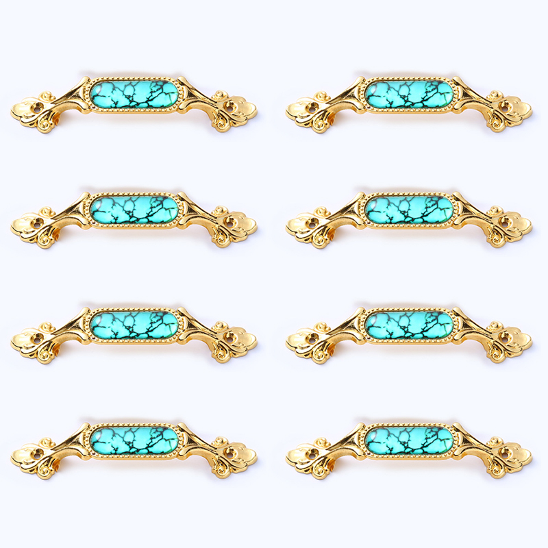 Cabinet Handle Pull - 8Pcs Cabinet Door and Drawer Pulls,