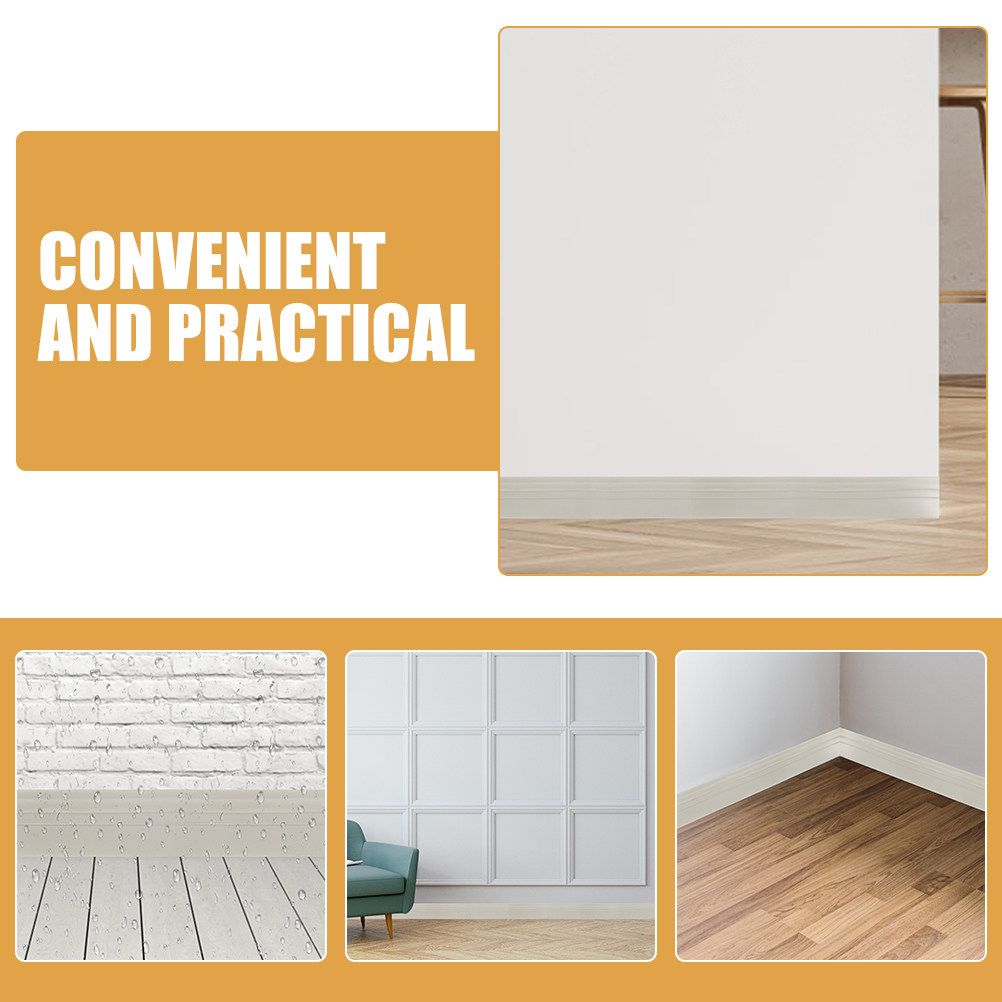 1 Roll Self-Adhesive Peel and  - Baseboard Molding Trim recension och pris