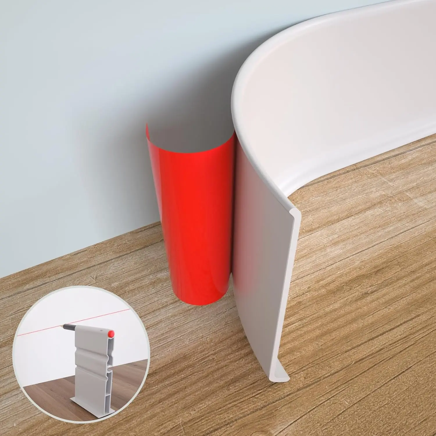 Flexible Baseboard Molding Tri - Baseboard Molding Trim recension och pris
