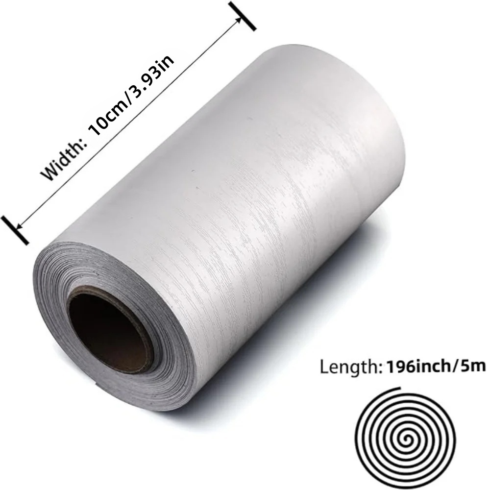 1pc 5m Self-adhesive Wall Trim - Baseboard Molding Trim recension och pris
