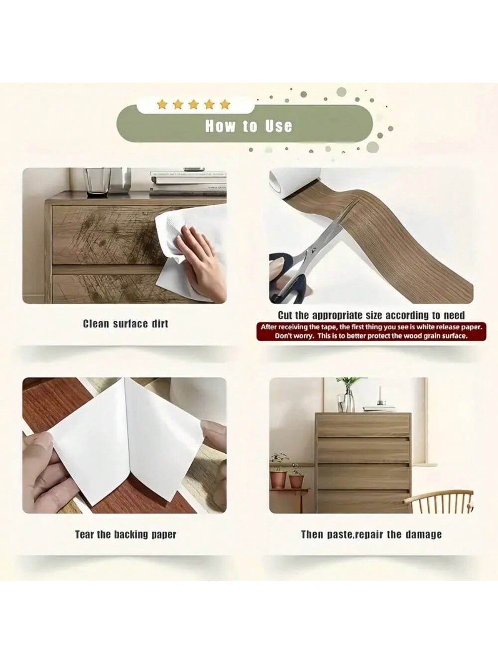 1pc 5m Self-adhesive Wall Trim - Baseboard Molding Trim recension och pris