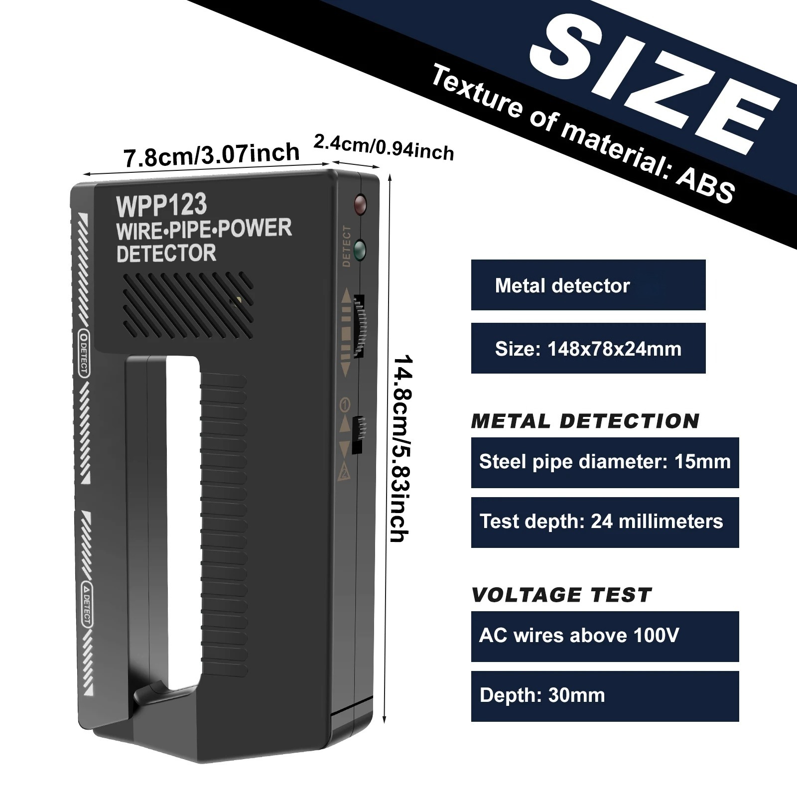 High Sensitivity Handheld AC W - Home Improvement Visualizer recension och pris