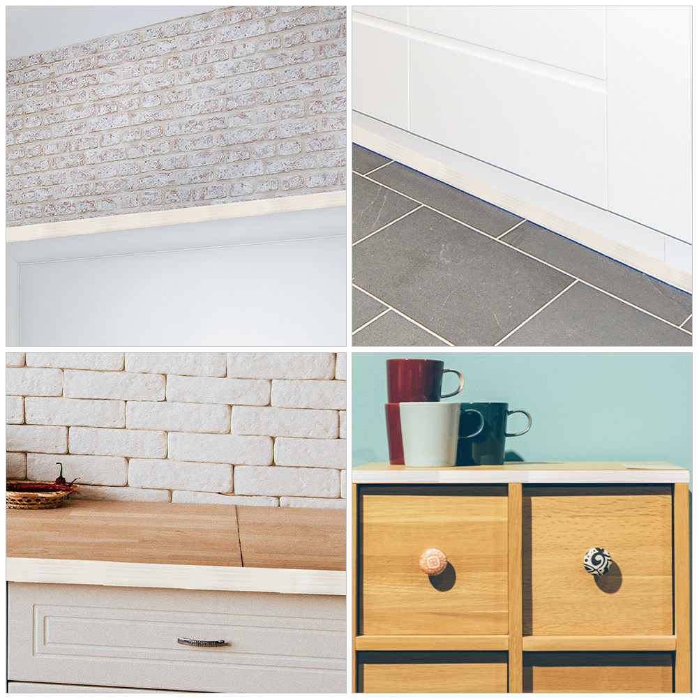 Peel and Stick Wall Trim Flexi - Baseboard Molding Trim recension och pris