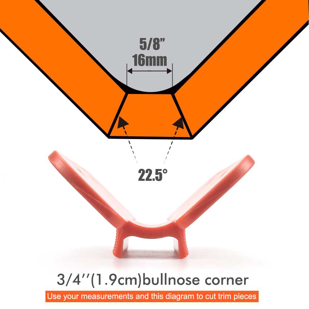 Bullnose Trim Gauge Wood Trim  - Baseboard Molding Trim recension och pris