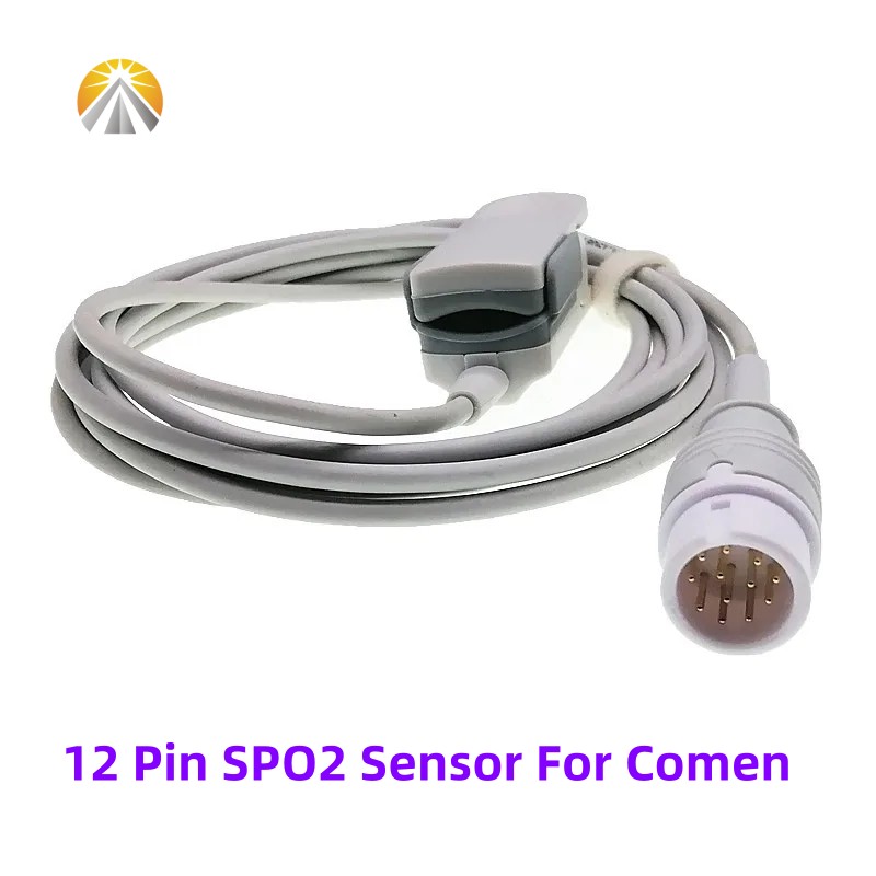 12 Pin Reusable SpO2 Sensor Us - Home Improvement Com recension och pris