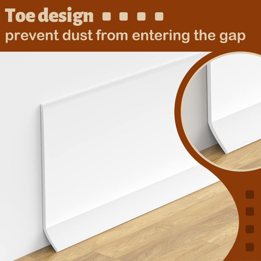 PVC Baseboard Molding Trim Fle - Baseboard Molding Trim recension och pris