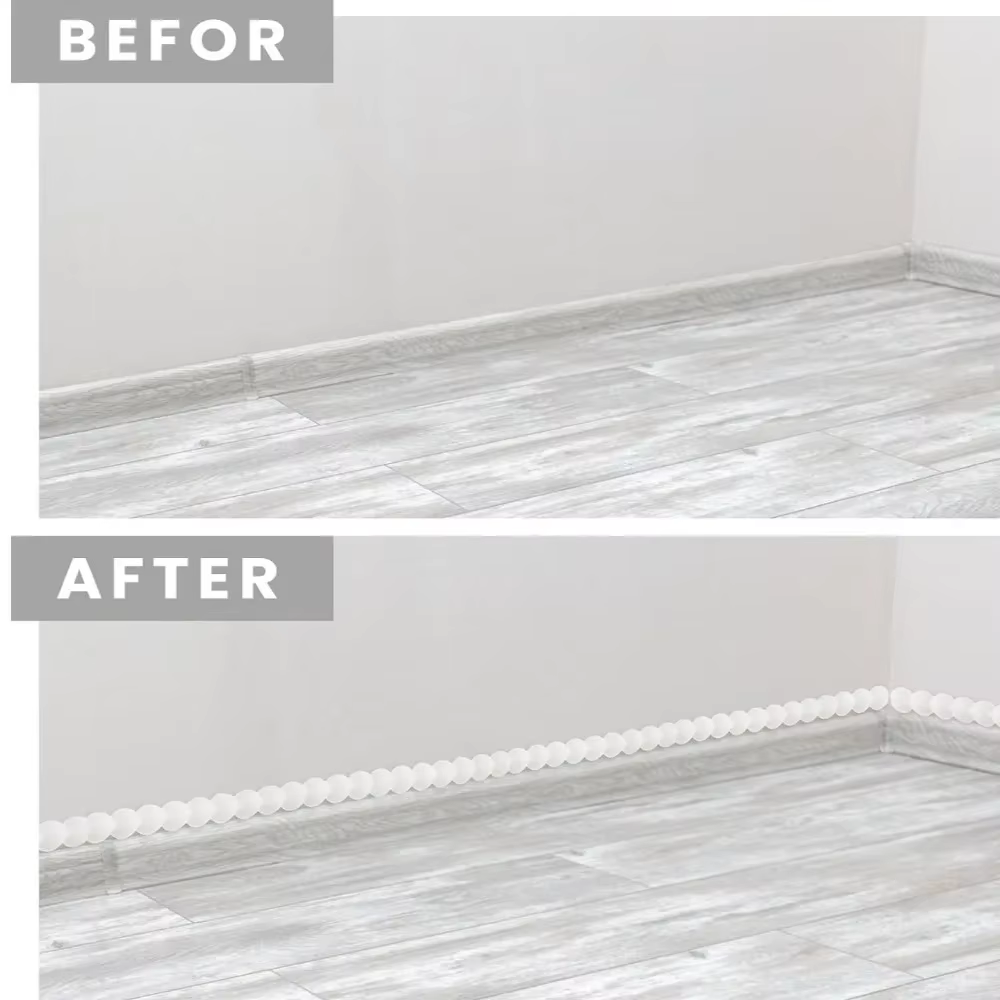 5/2/1m Self-Adhesive Wall Mold - Baseboard Molding Trim recension och pris