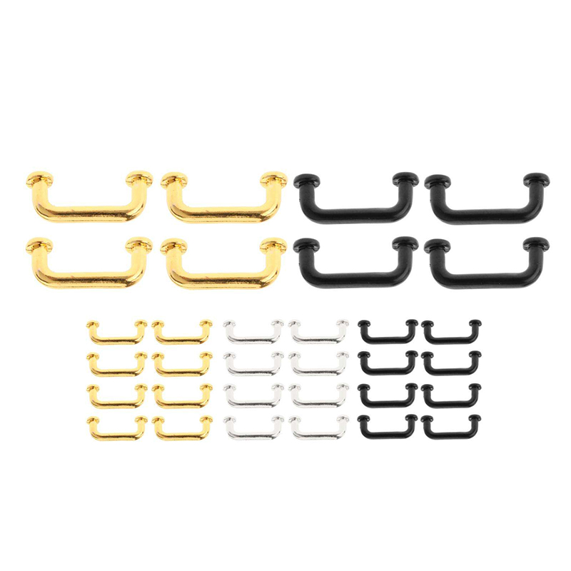 1:12 Miniature 4/8pcs Door Cab - Cabinet Handle Pull recension och pris