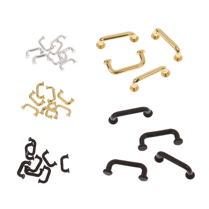 1:12 Miniature 4/8pcs Door Cab - Cabinet Handle Pull recension och pris