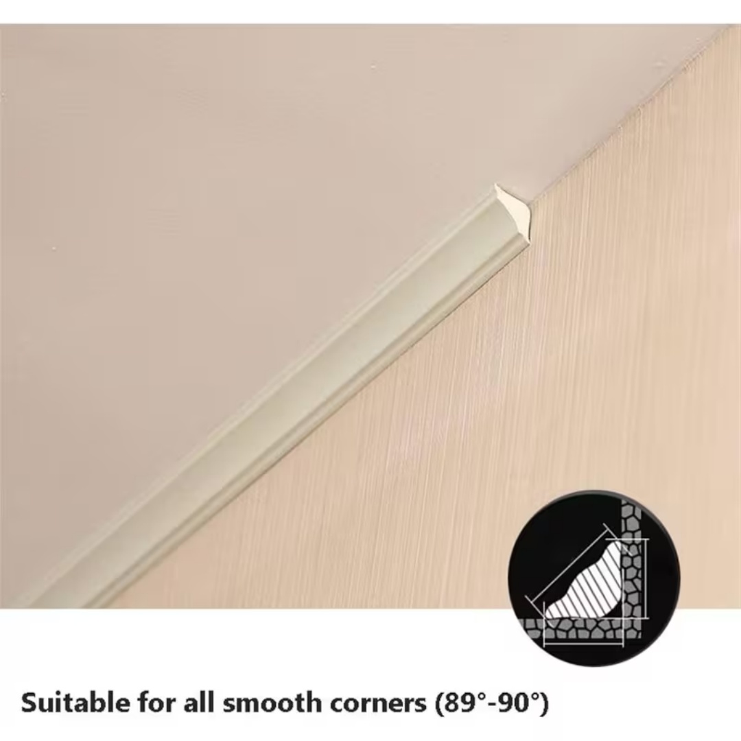 1pc Self-Adhesive TPE Material - Baseboard Molding Trim recension och pris