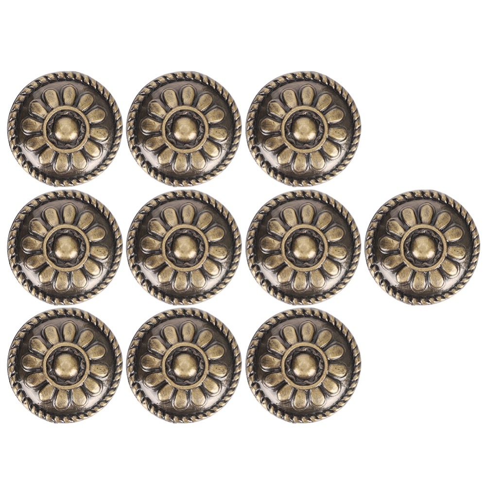 10 Set Zinc Alloy Office Handl - Cabinet Handle Pull recension och pris