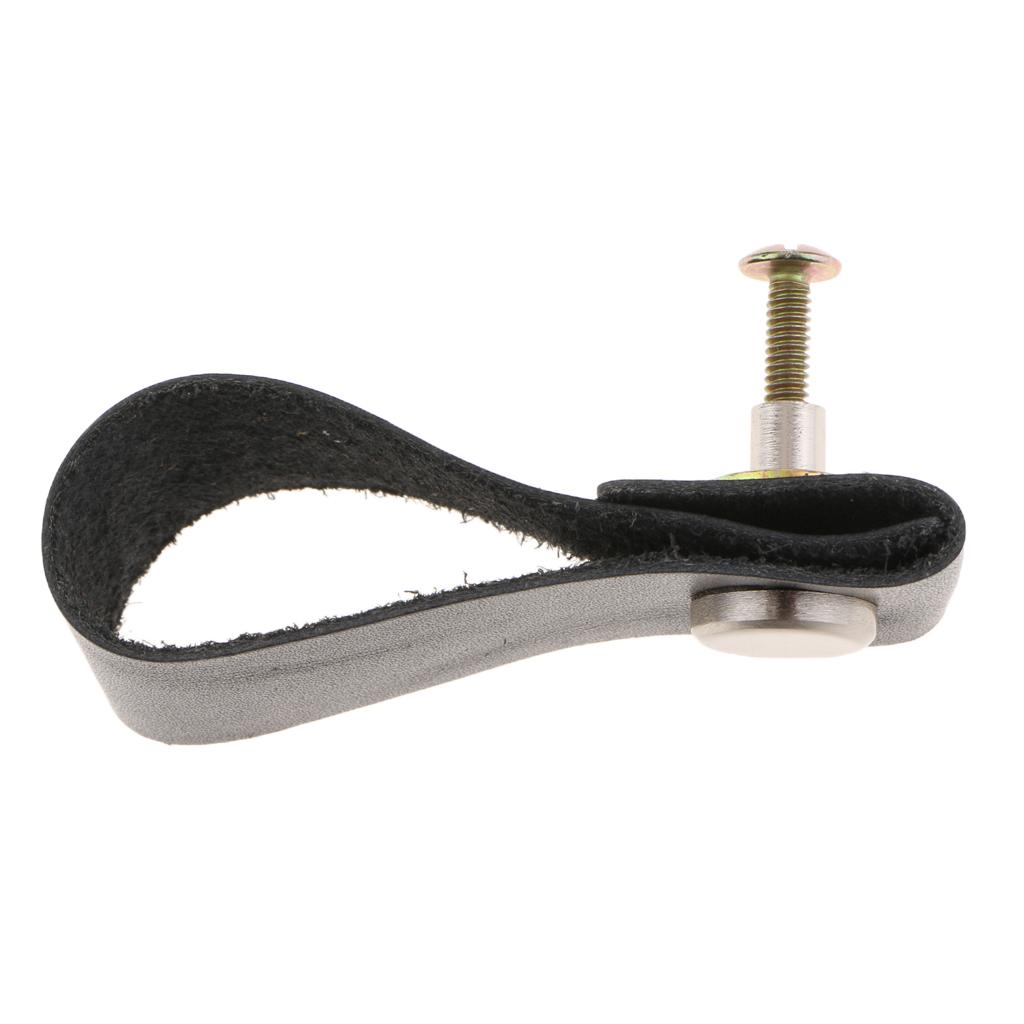 Handmade Leather Drawer Pulls  - Cabinet Handle Pull recension och pris