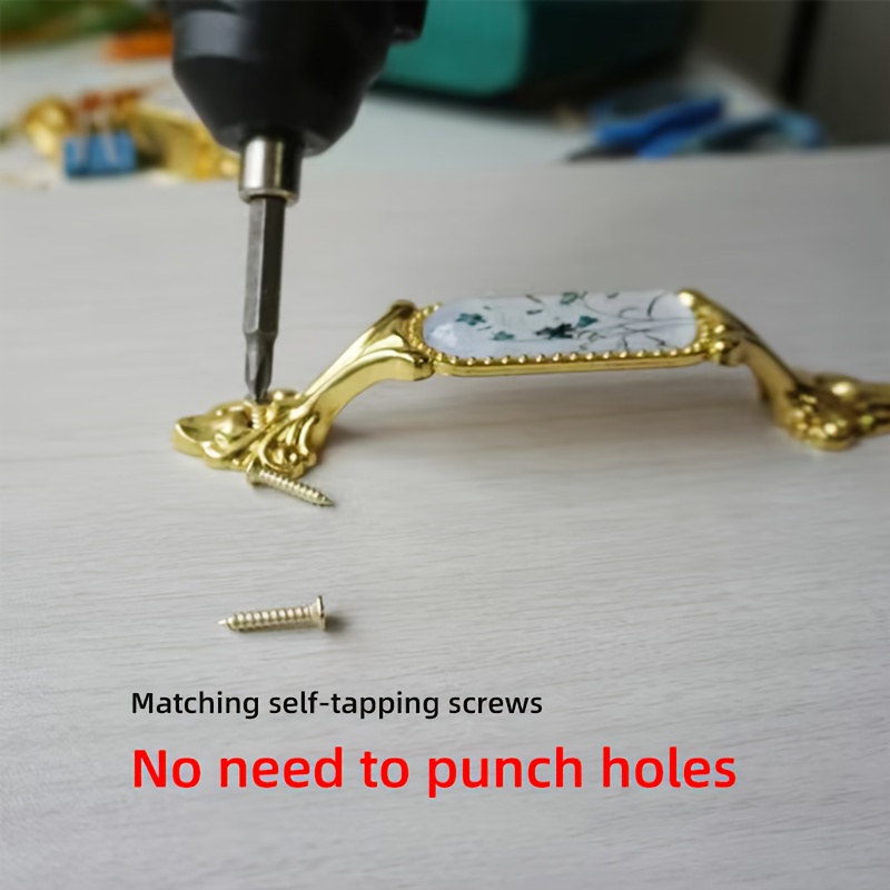 8Pcs Cabinet Door and Drawer P - Cabinet Handle Pull recension och pris