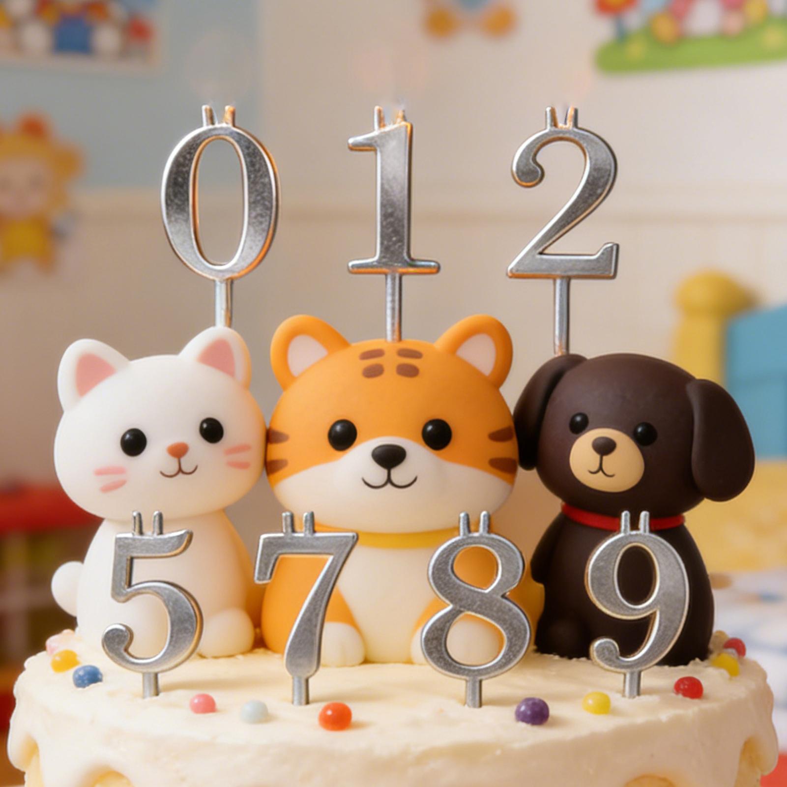10pcs 0-9 Number Cake Toppers  - Home Improvement House recension och pris